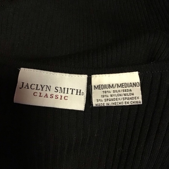 Vintage 90s Jaclyn smith sequined knit tank - Picture 2 of 6